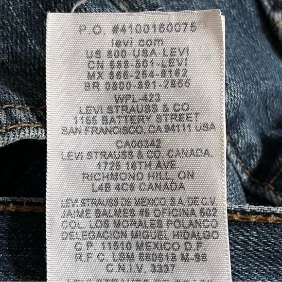 LEVIS 559 Vintage Y2K Cut Off Jean Mom Shorts 32 High Waisted Frayed Distressed - Picture 5 of 6